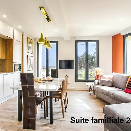 La Vague- Grand Confort -vue - 2 A 6 Personnes Houlgate